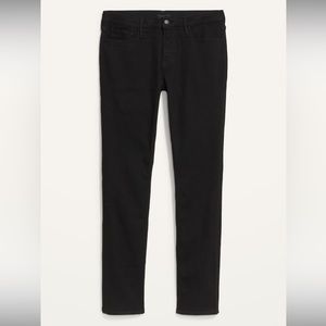 Old Navy Slim Built-In Flex Black Jeans
